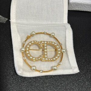 AUTHENTIC DIOR Clair D Lune Brooch